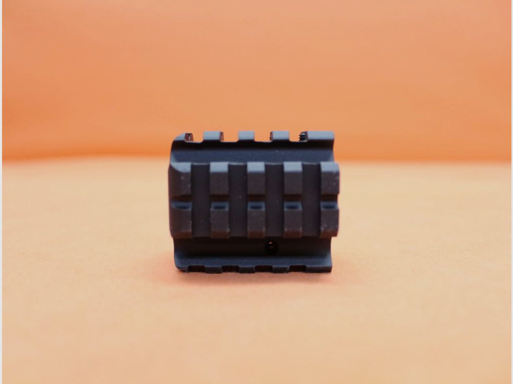 DPMS AR-15: Gasblok Picatinny 4-Rail DPMS .936" ID (GB-4R) Alu zwart Geschikt voor Bull-Barrel