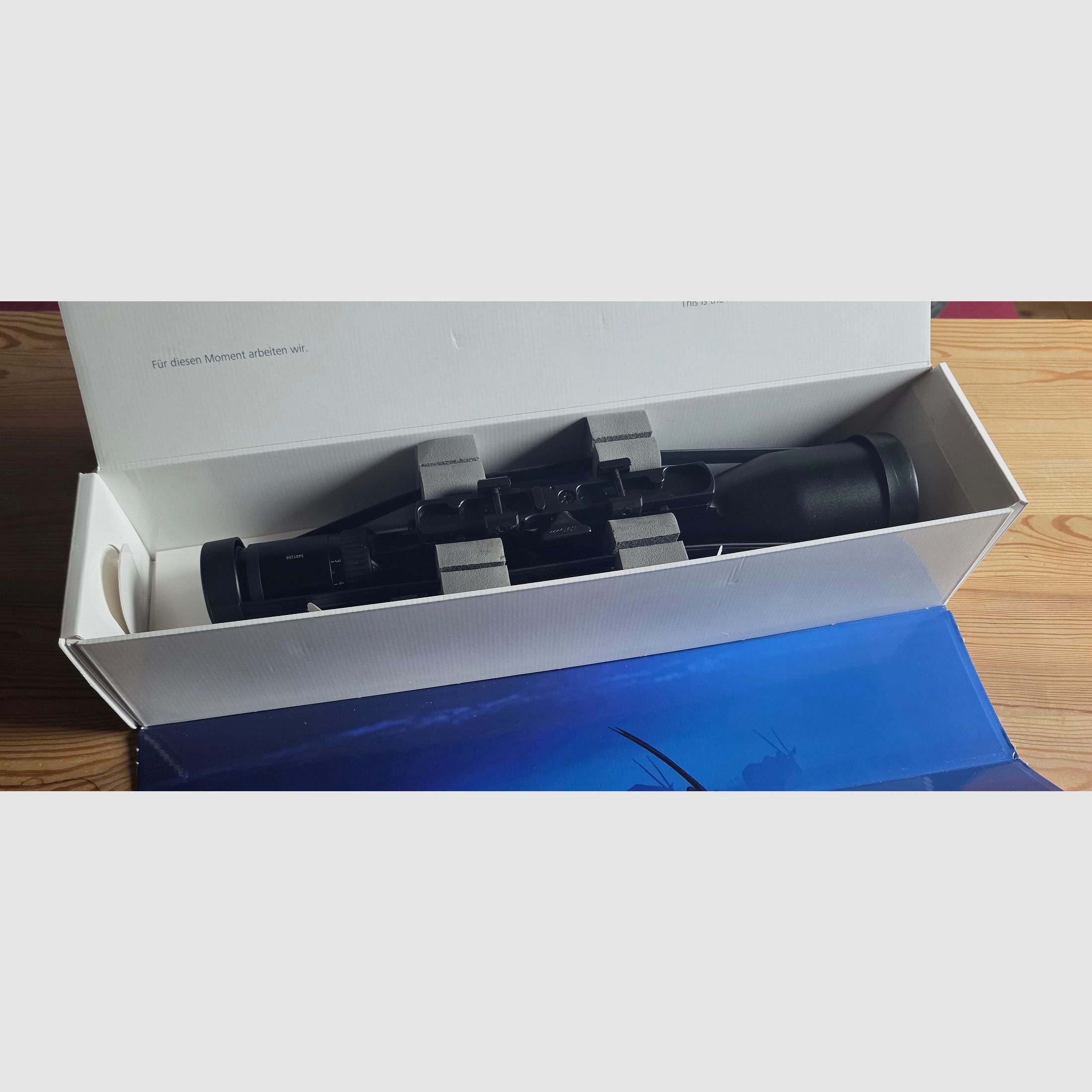 Zeiss Victory HT 3-12x56 con riel Dentler + montaje Picatinny – OVP