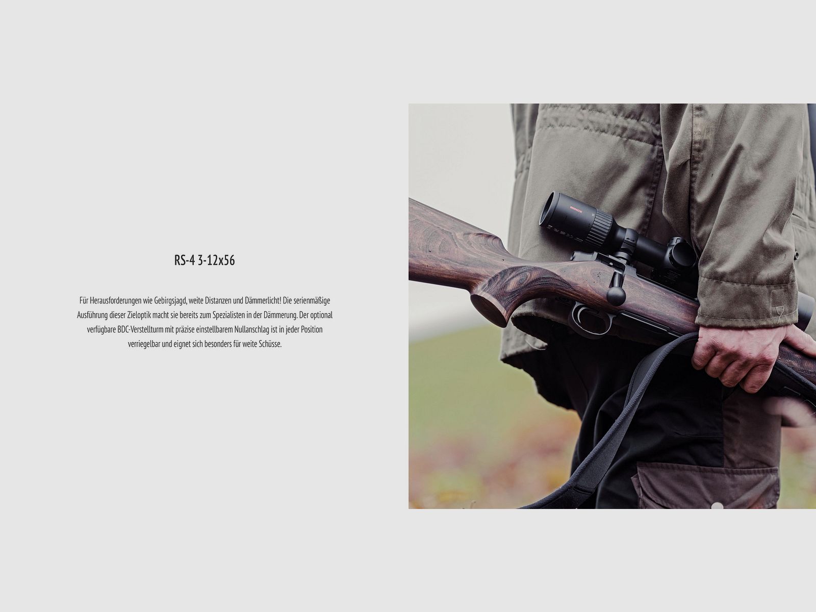 MINOX 80413878 riflescope RS-4 2.5-10x50 illuminated reticle 4 2 image plane RS4