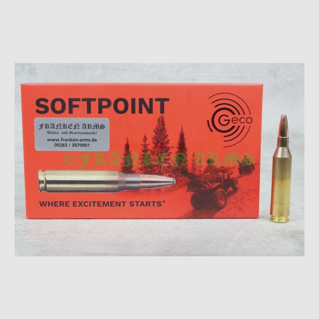 Geco Softpoint .243 Win. 105gr. 6.8g 20 pieces