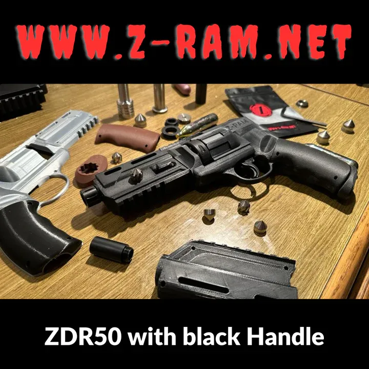 Z-RAM COSTUM SILVER ZDR50 COMPLETE PACKAGE FOR HDR50 (34 JOULES 12G CO2)
