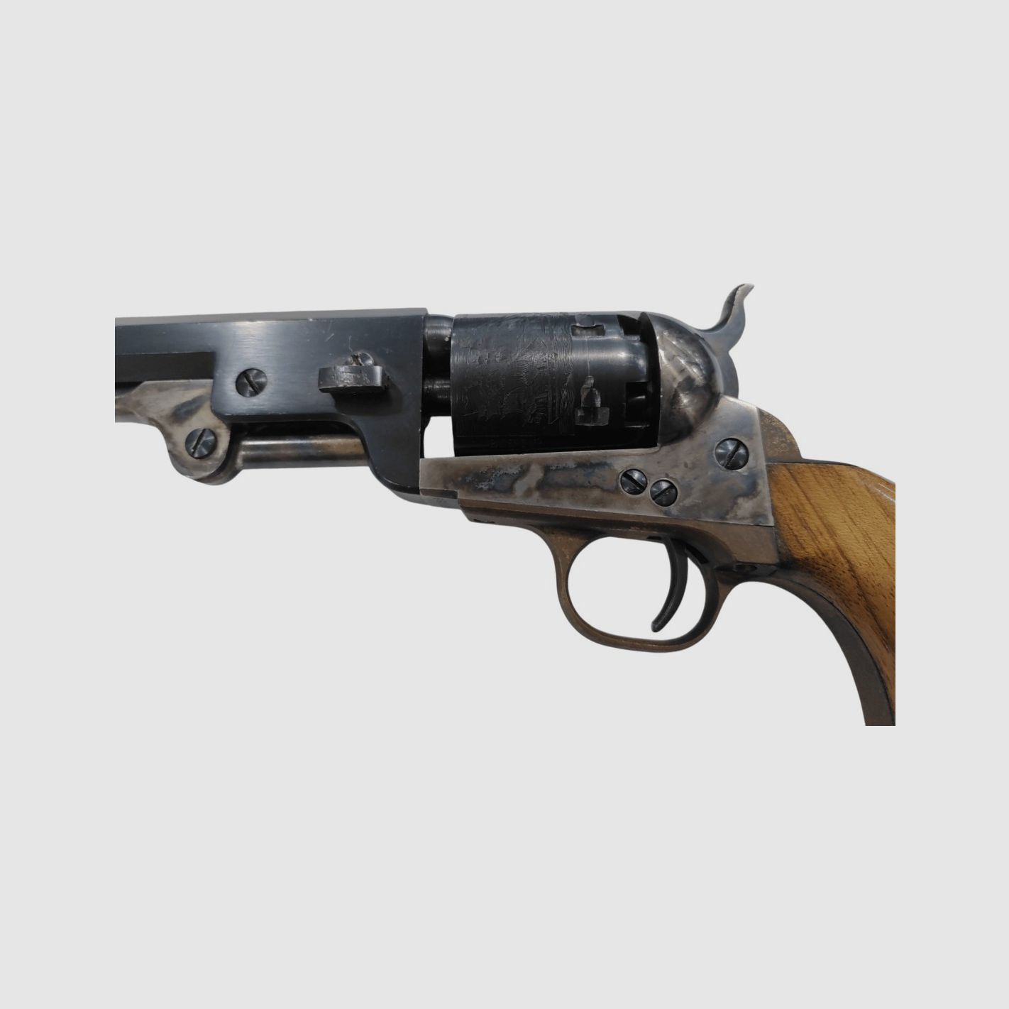 Uberti Revolver Schwarzpulver 1851 NAVY Messing Kal. 36 Lauf 7,5" brüniert inklusive Zubehör, Bild 6 von 9