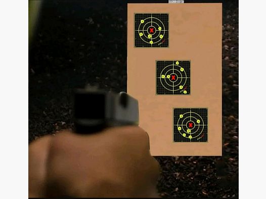 Zielscheiben Spaltter 10,2cm×10,2cm für Luftgewehr /Luftpistole 