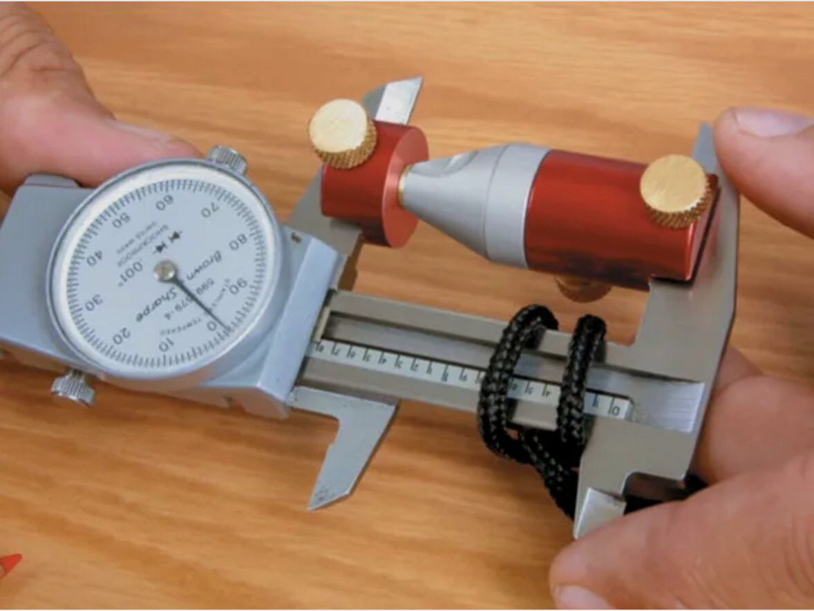 Hornady Lock-N-Load Rimfire Thickness Gauge RF17 | Precise Rim Thickness Measurement for .17 & .22 Rimfire