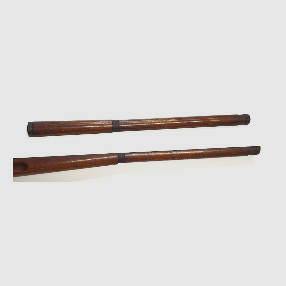 Schaft für Schweizer Infanteriegewehr / IG 1889 mit Oberholz und Beschlagteilen