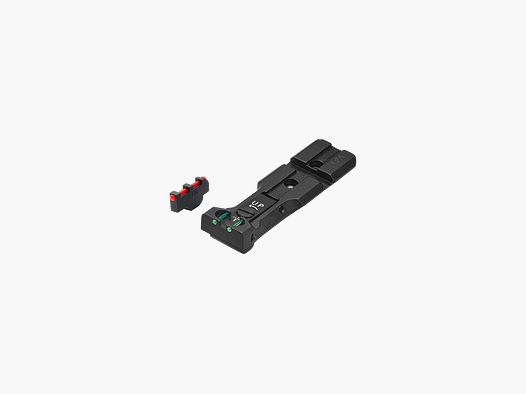 LPA SIGHTS LIGHT DOT BLACK WEAVER FOR S&W WITH PINNED FRONT SIGHT
