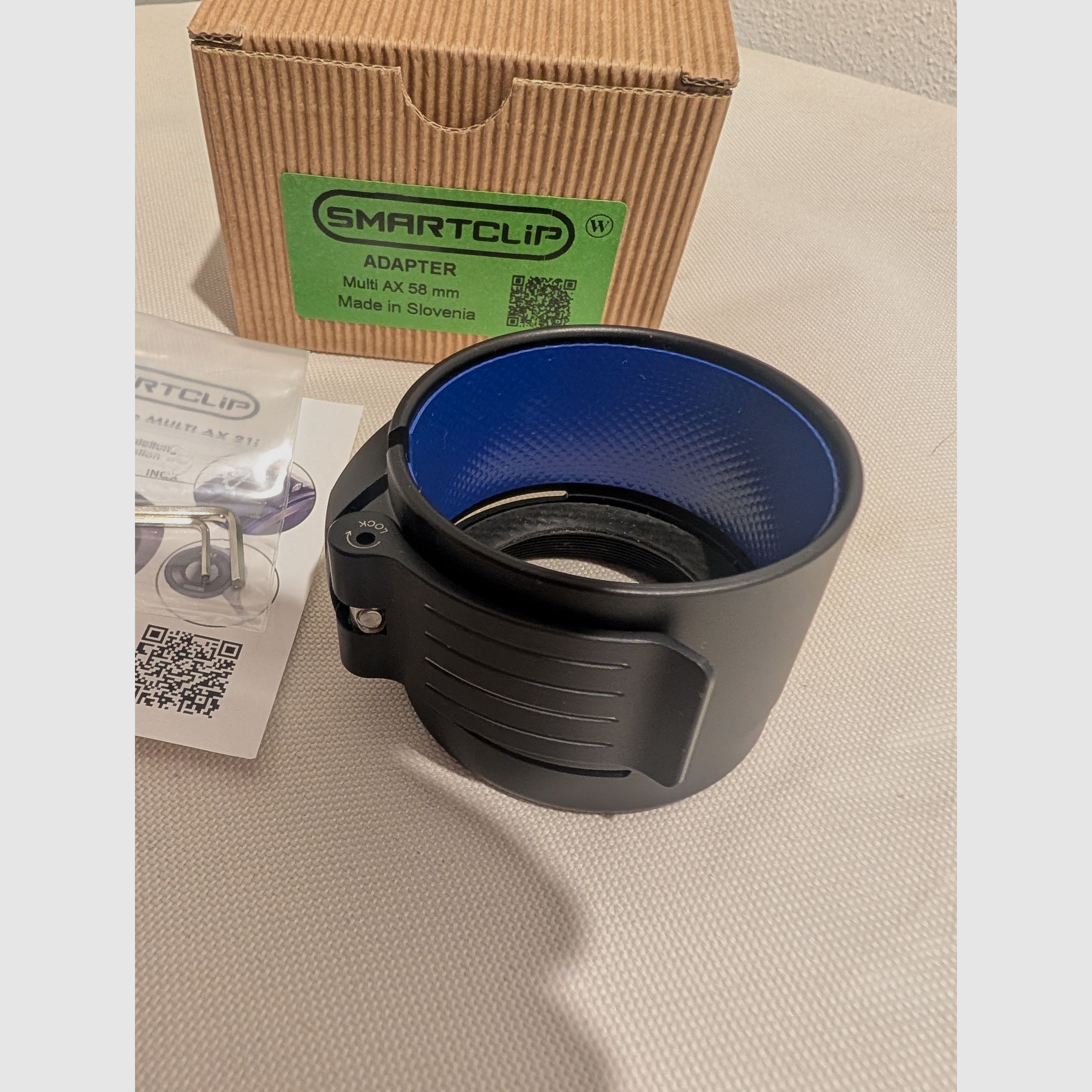 NEU / Smartclip Adapter AS Multi AX 52x0,75 / MAX 58mm / NEU
