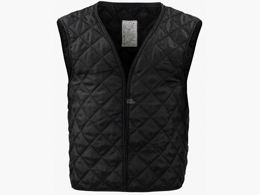 Brit. Steppfutter, schwarz,Jacke WEATHER RAF", gebr."