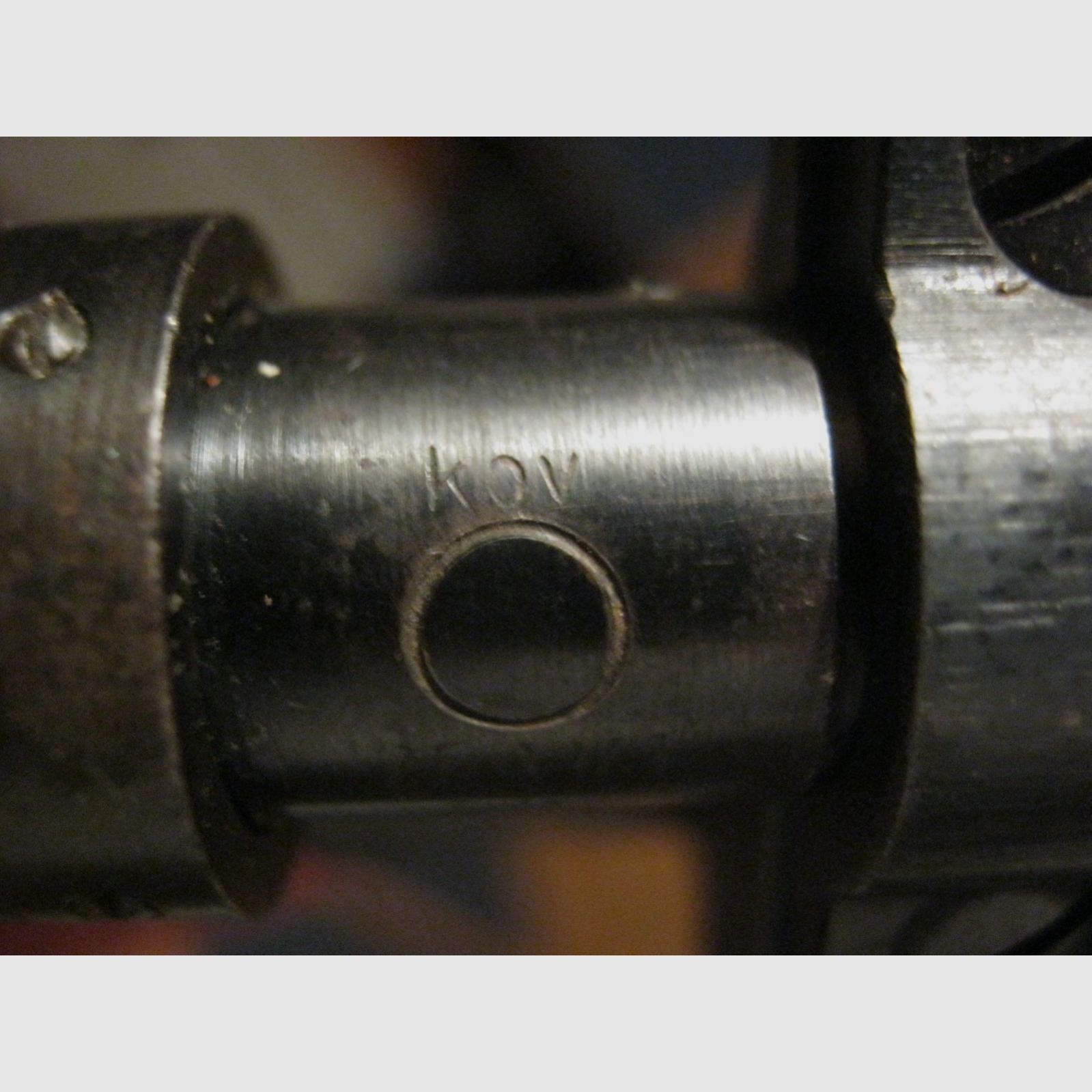Telescopio ZF41 kov K98 Mauser de la Segunda Guerra Mundial