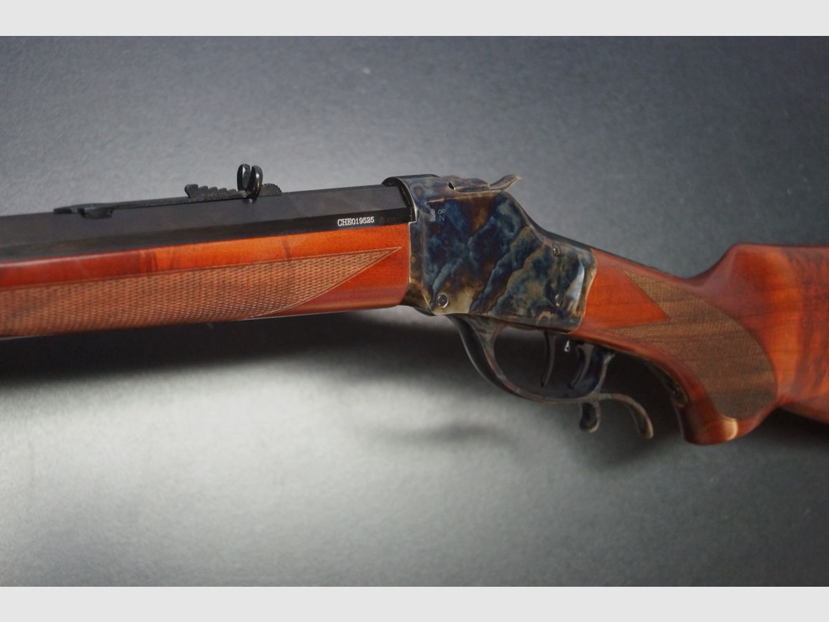 Uberti Single Shot High Wall Double Set Trigger, Bild 6 von 7
