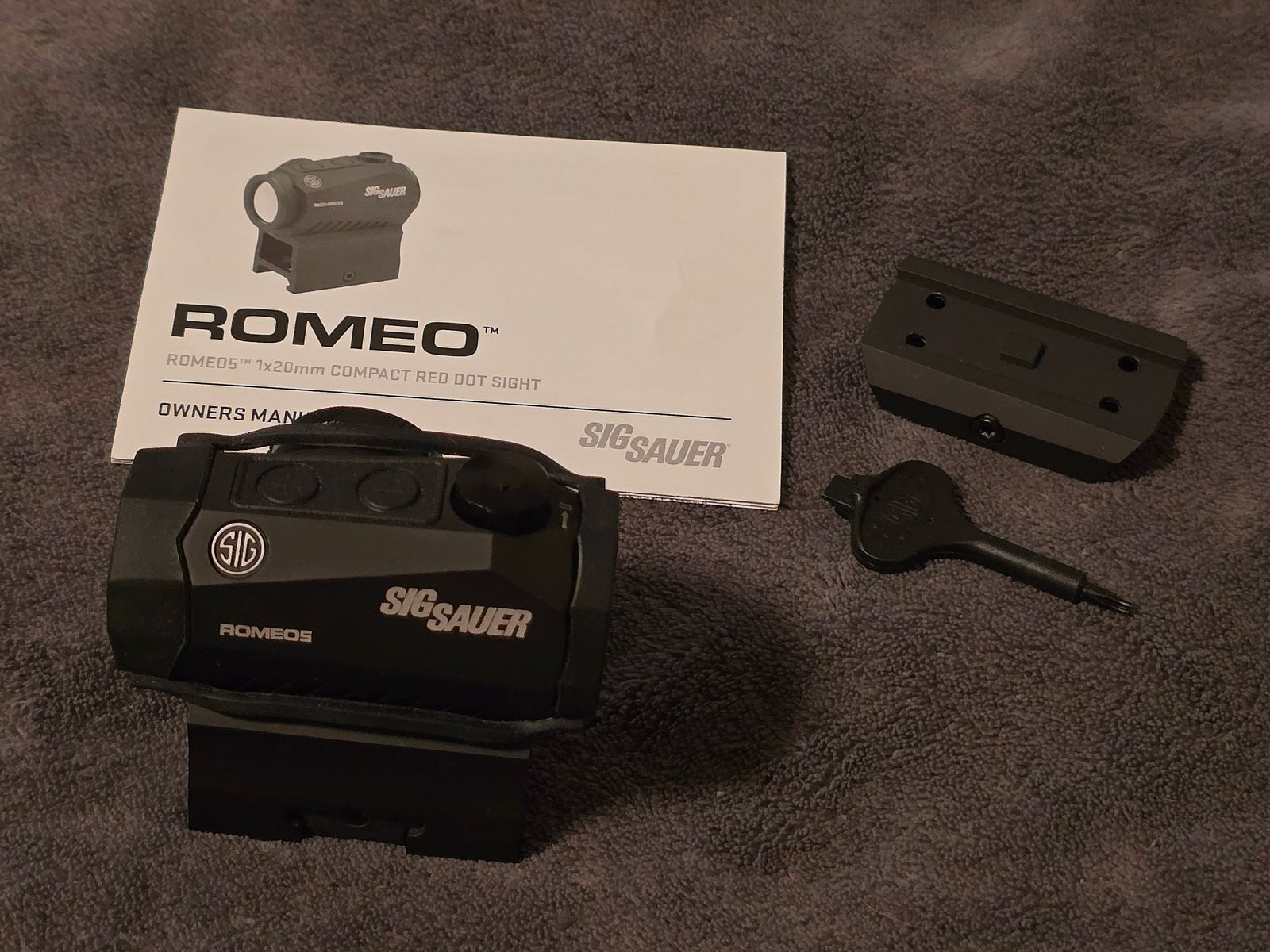 SIGSAUER ROMEO 5 Leuchtpunktvisier (Reddot / Rotpunkt)