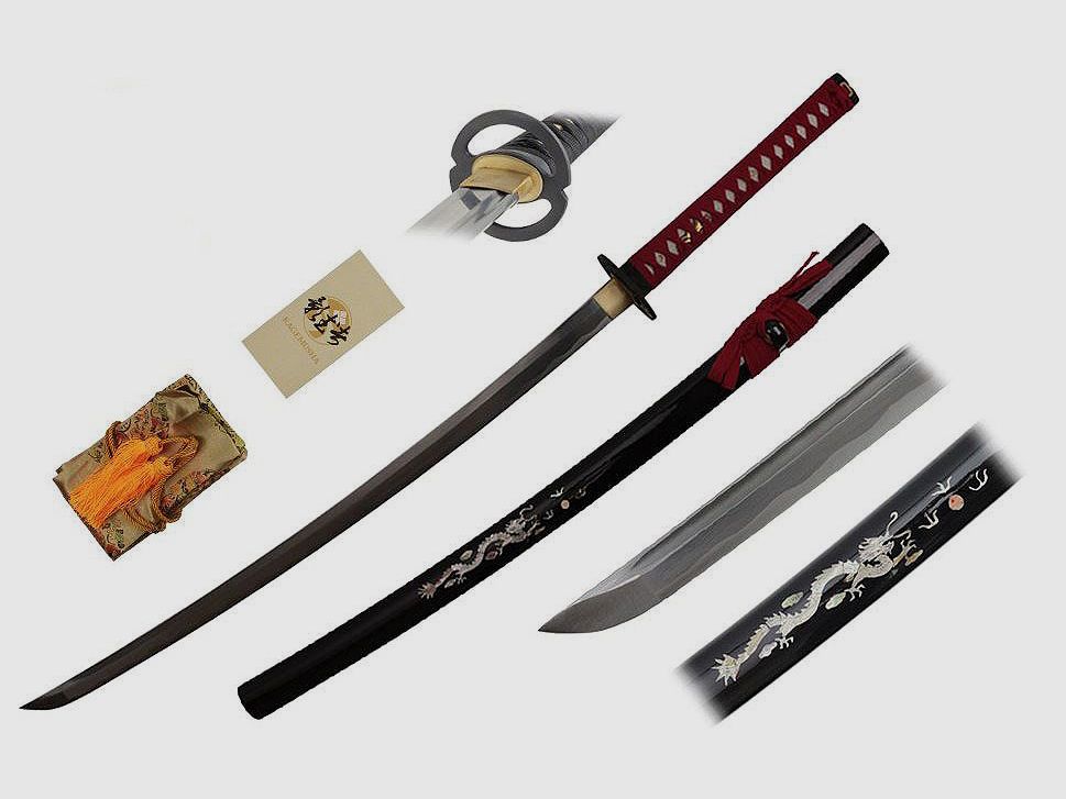 Katana Practical Yum Damast Schwert