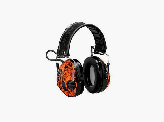 Gehörschutz Peltor Sporttac Camo grün-orange