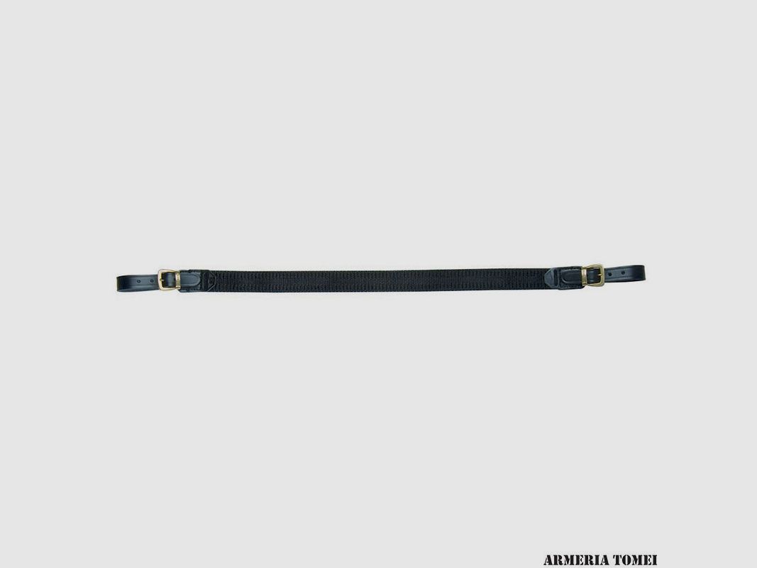 RADAR – SANGLE EN ÉLASTIQUE GOMMÉ MM.30 AVEC ATTACHES EN CUIR DE 25