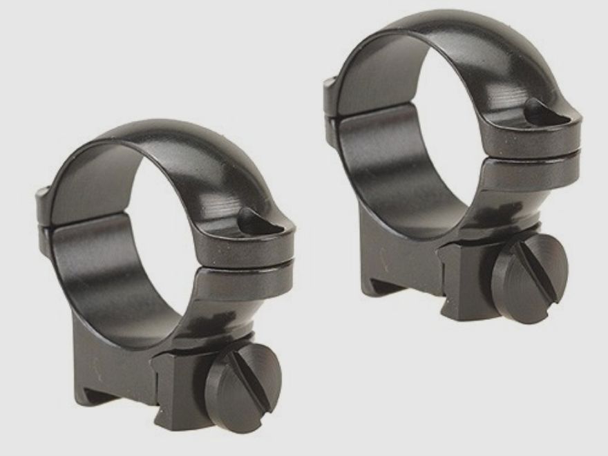 Anillos Leupold Sako 25,4 mm bajos brillantes negros
