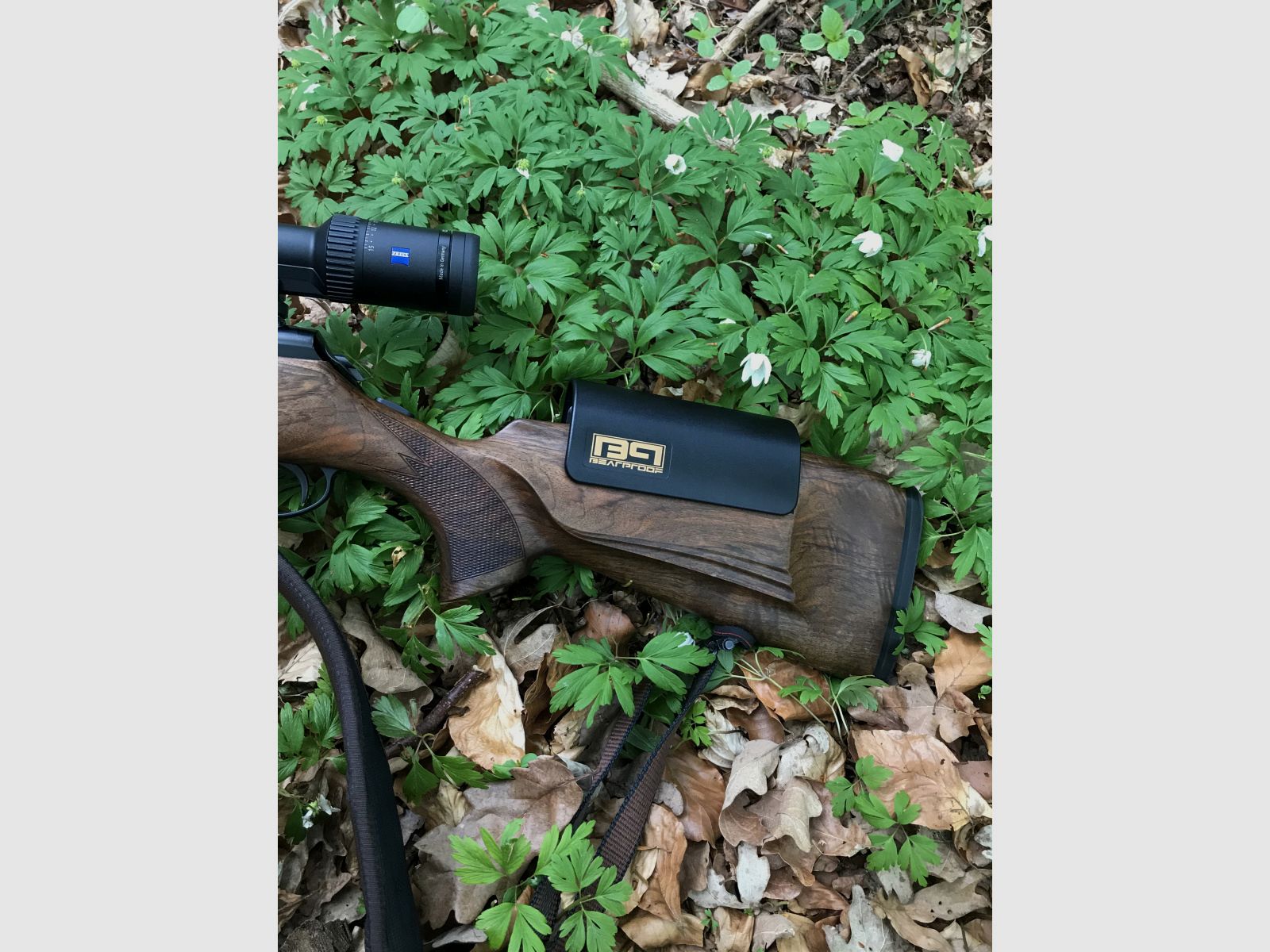 BEARPROOF PRECISION Schafterhöhung mit Patronenhalter - Schwarz