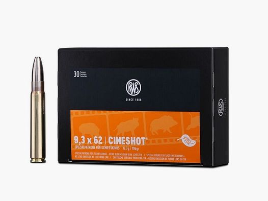 RWS Cineshot 12,7g/196gr à30 9,3x62