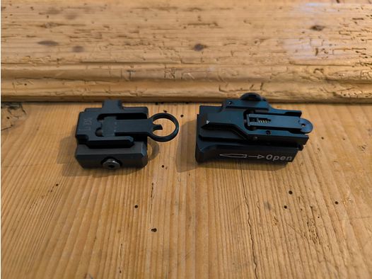 Heckler und Koch Kimme Korn Set, origineel, MR 223