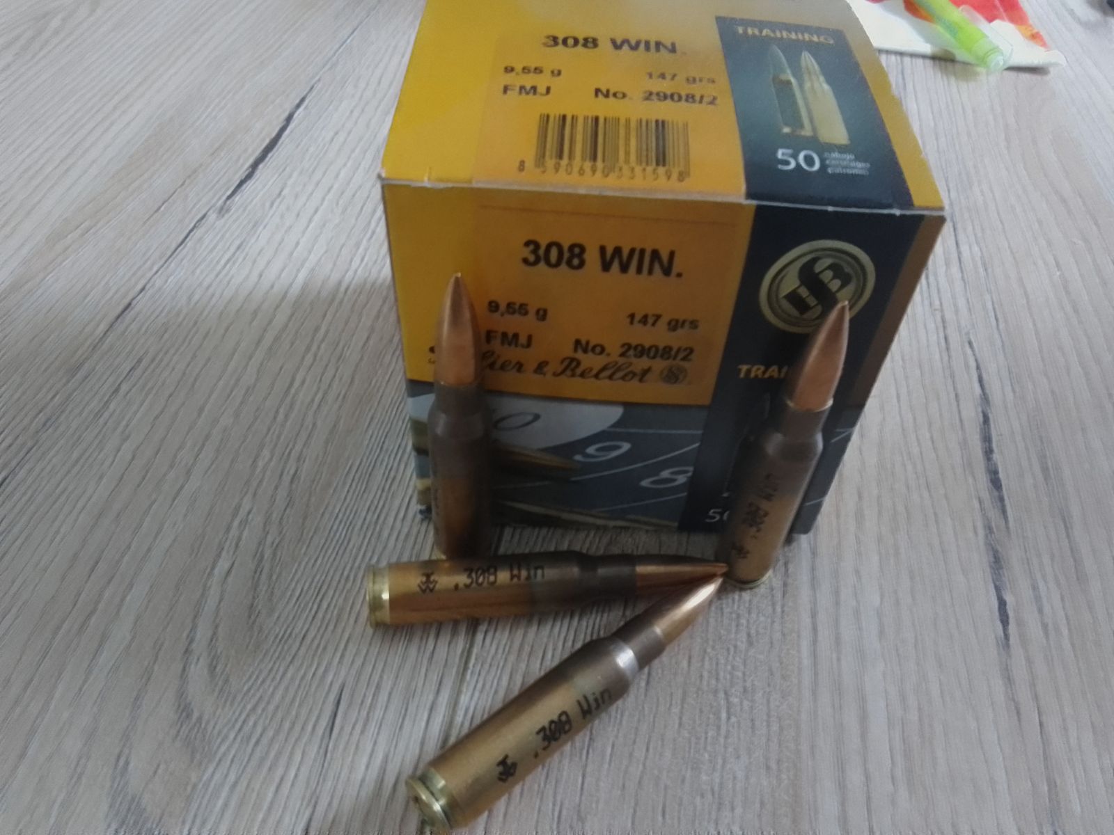 S&B 308 Win.