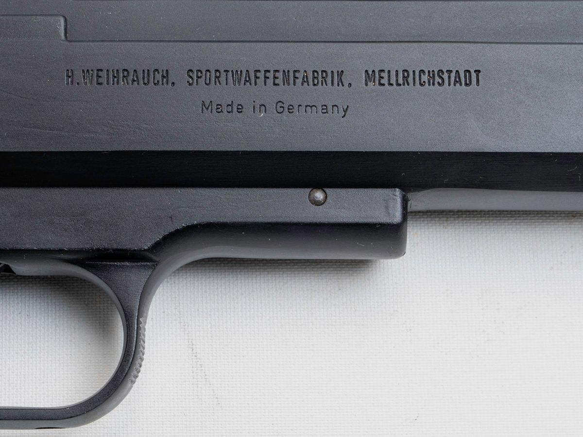 Weihrauch HW 45 luchtpistool kal. 4,5 mm serienummer: 375191, afbeelding 5 van 7