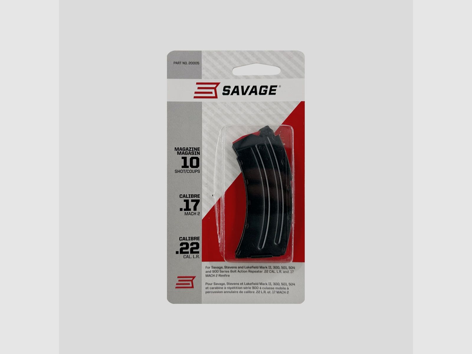 Savage – Mark II / 300 / 501 / 504 / 900 – .22 lr / .17 Mach 2 [Magazin 10rd]