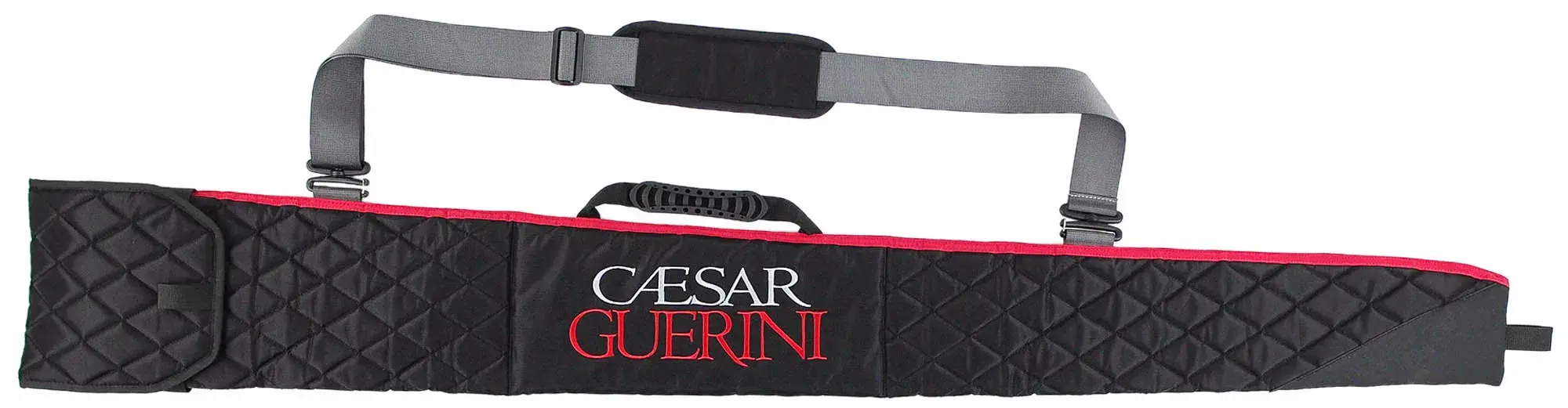 Luxe Matelassé Schwarz und Rot Futteral Caesar Guérini, Bild 2 von 6