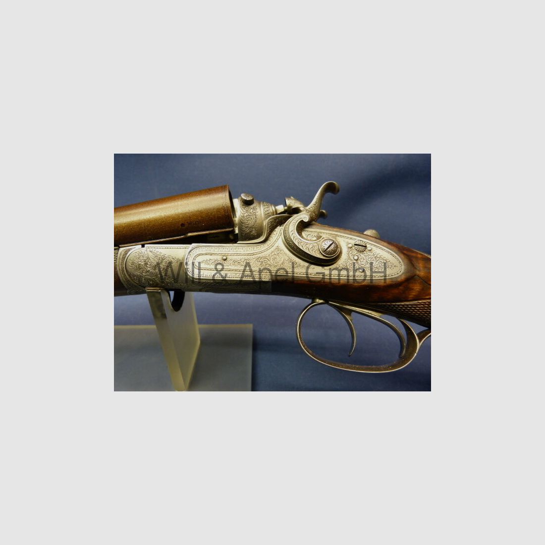 Barella gunmaker Berlin double-barreled shotgun