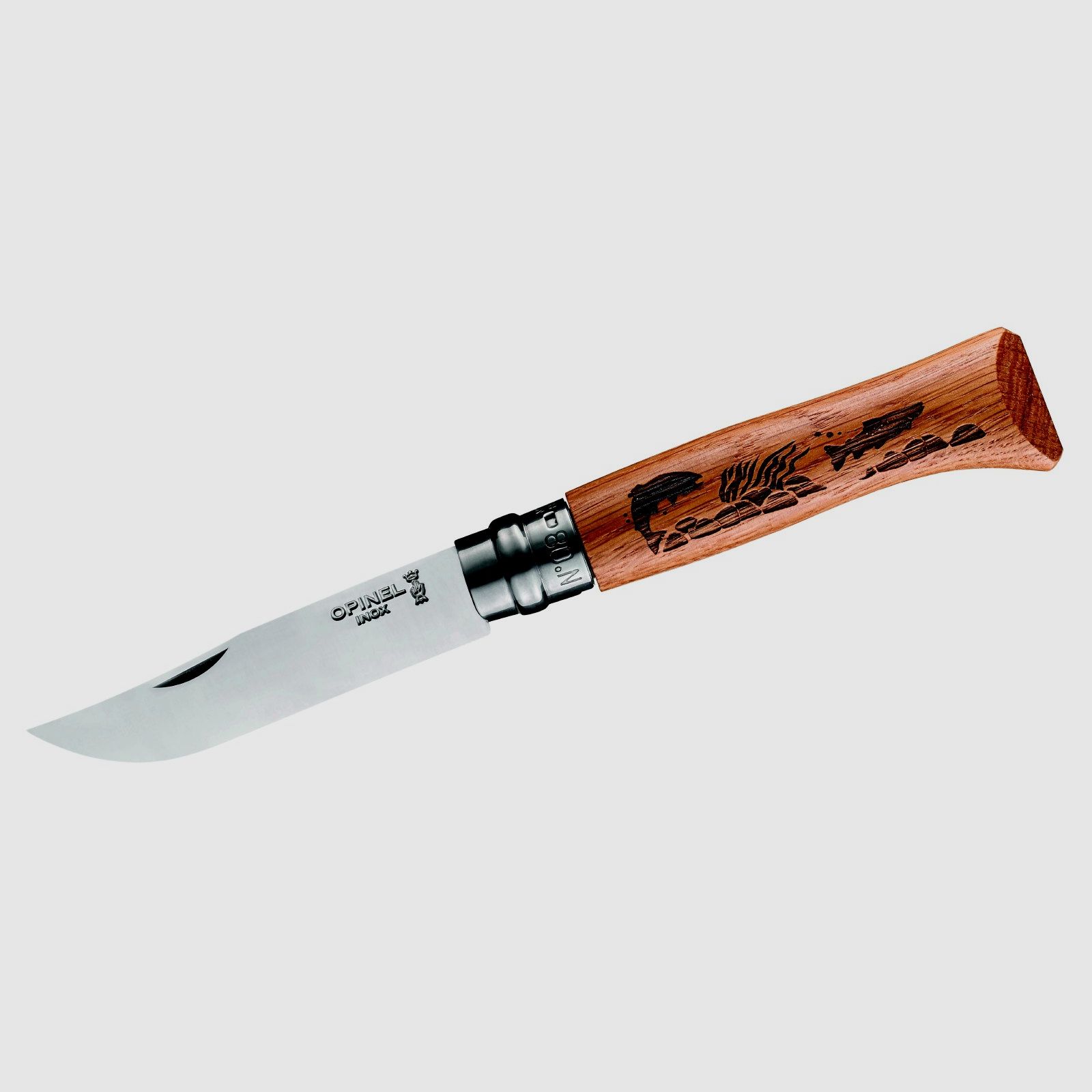 Opinel Messer Animalia Fisch rostfrei