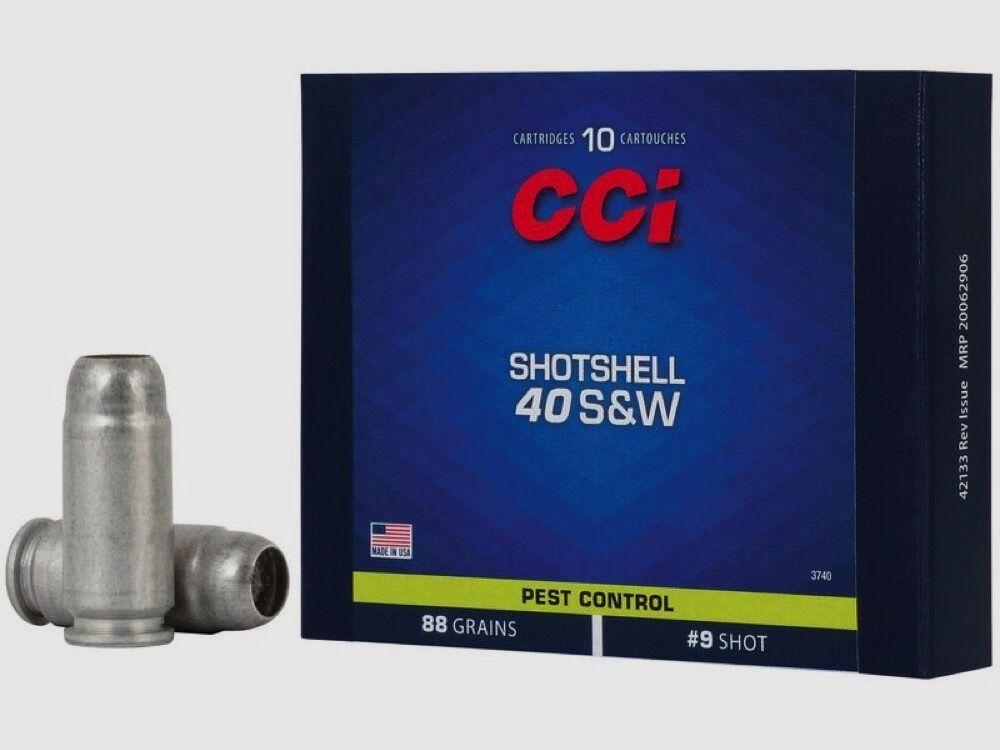 CCI Shotshell 88grs Nr9 10St .40S&W