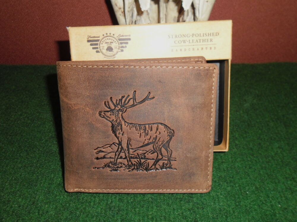 Portefeuille de chasse vintage Greenburry