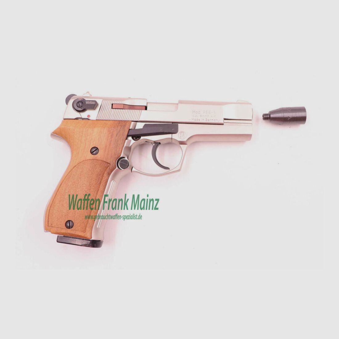 Walther - Ulm P88 Compact Nickel-Finish