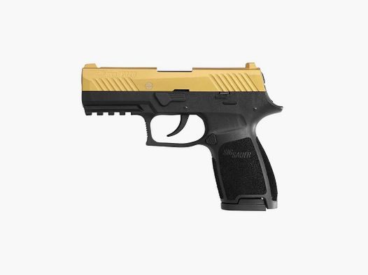 Sig Sauer Schreckschuss Pistole P320 Gold - 9mm P.A.K.