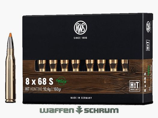 RWS 8x68S HIT 10,4g - 160gr