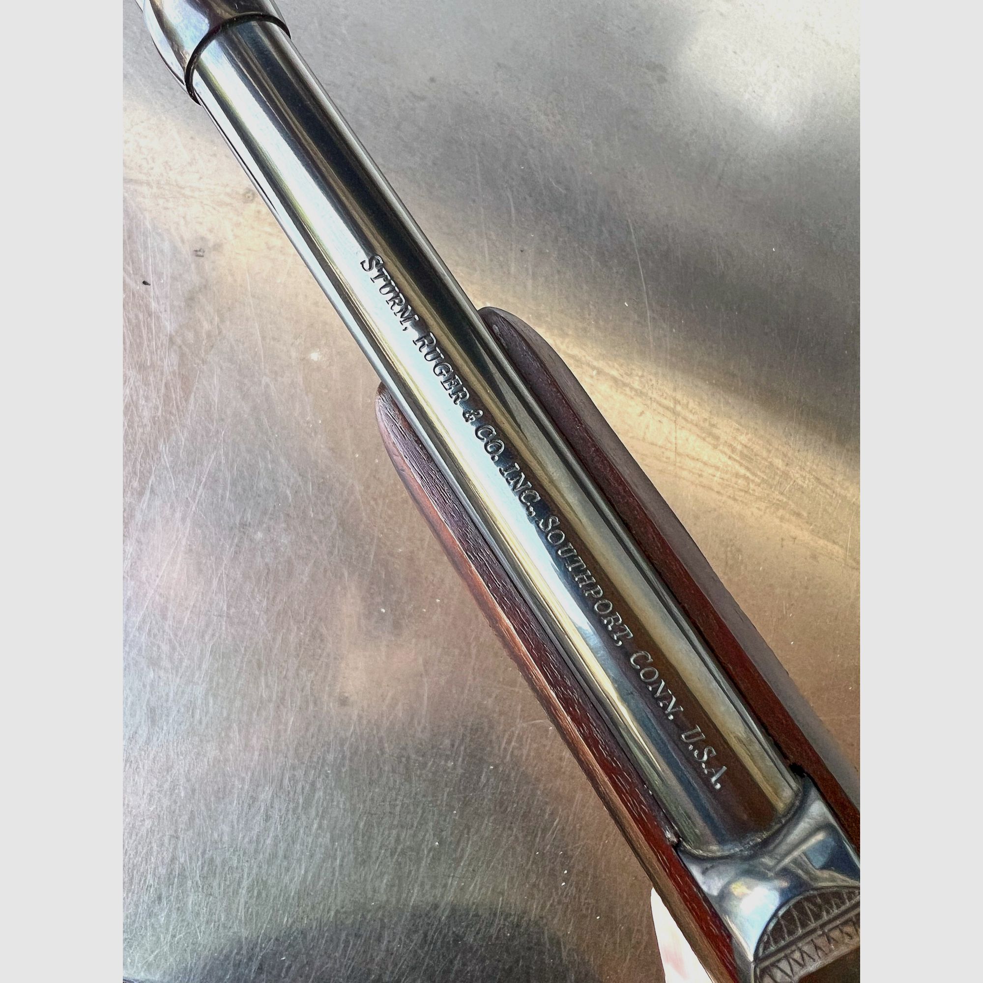 Ruger No.1 .243 Win. Rifle de caída