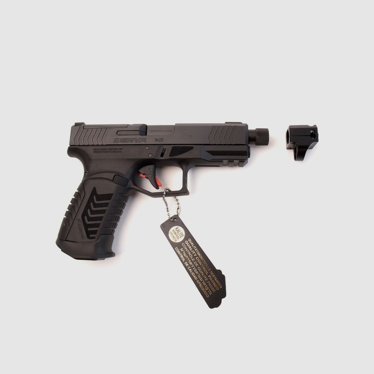 Derya DY9 OR con Compensador Cal 9x19mm, imagen 16 de 19