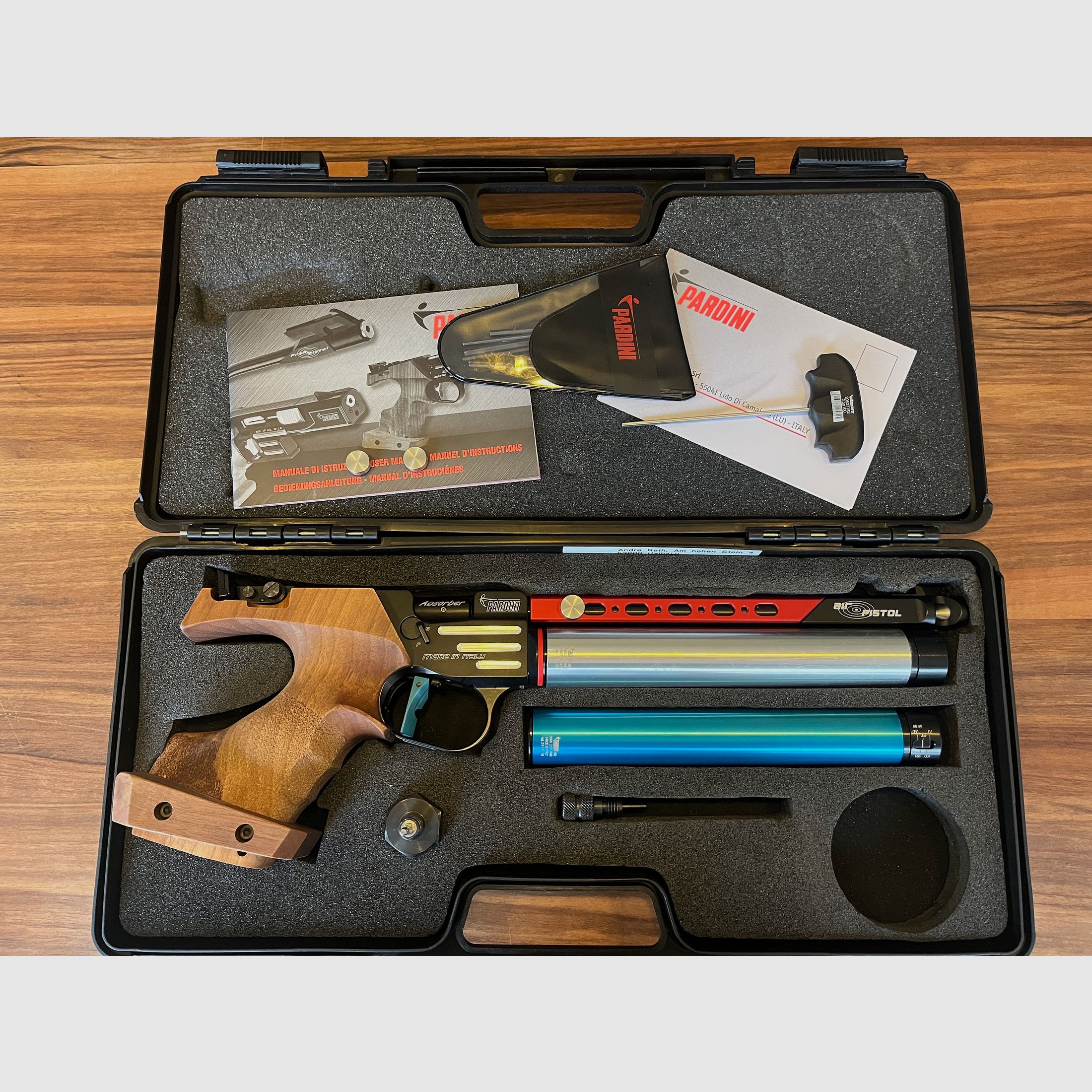 Pardini K12 air pistol