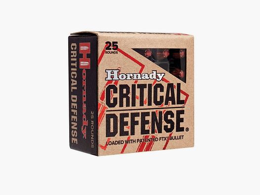 Hornady 9 mm Luger Critical Defense 115 grs. 25 pcs