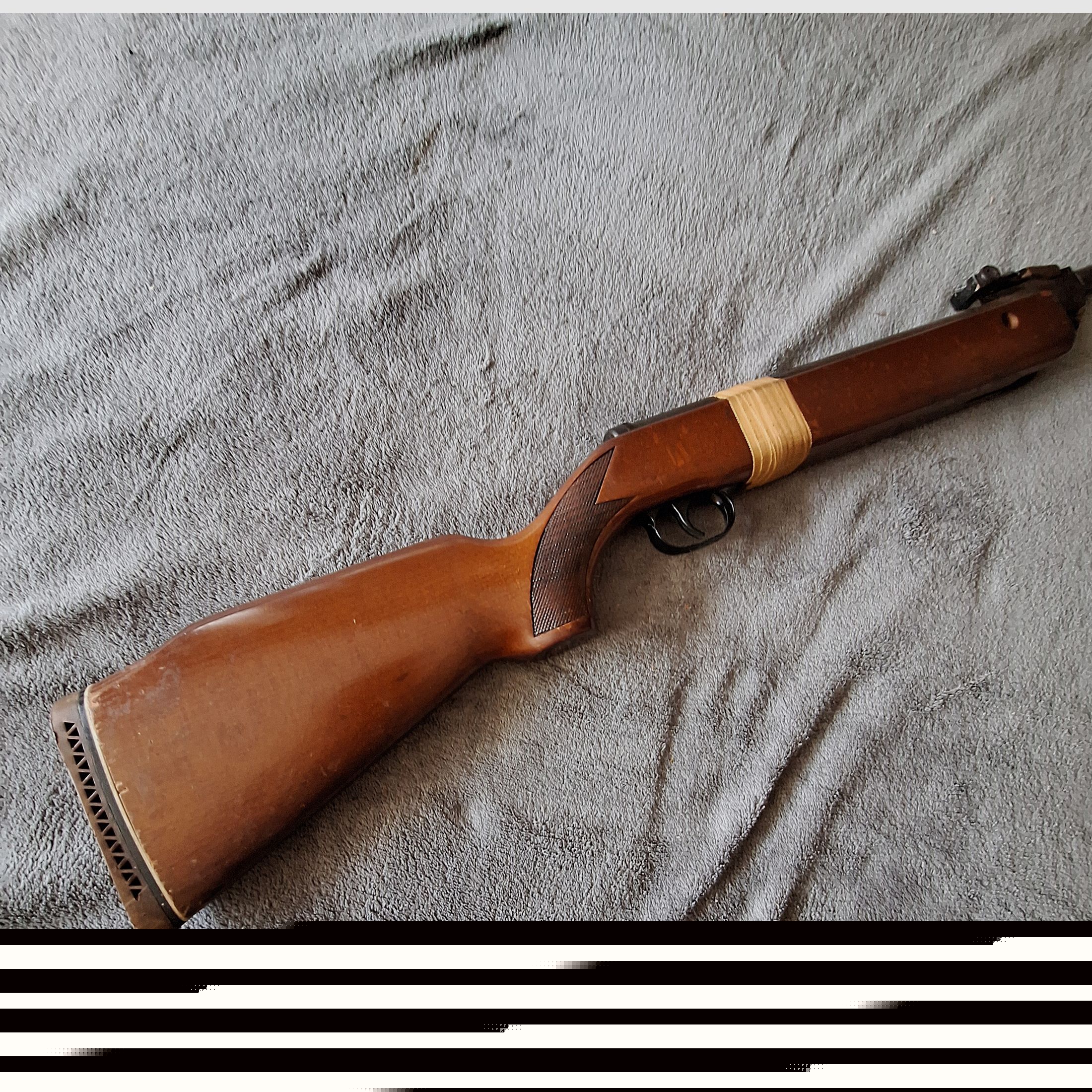 Umarex Knick Luftgewehr restaurierbedürftig 4,5mm an Bastler