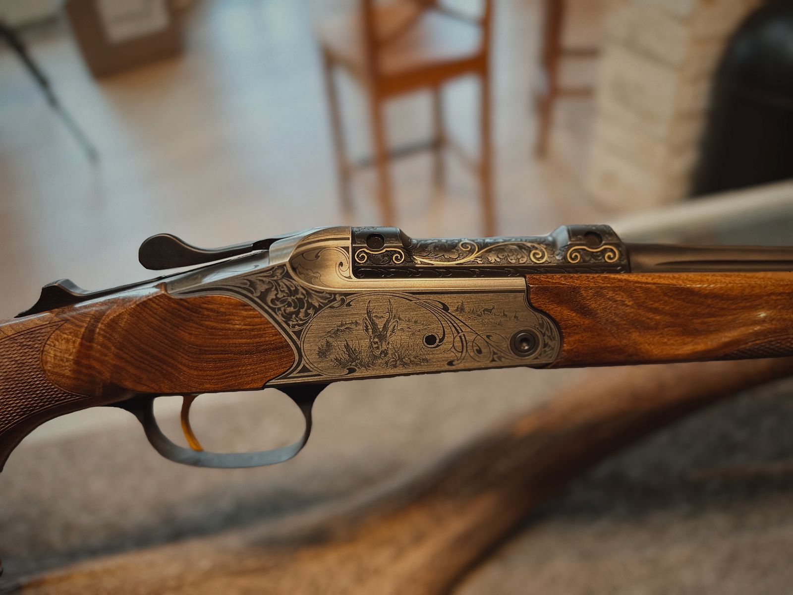 Blaser K95 Luxus – Kal. .270 Win – Custom Lauf mit Goldeinlagen