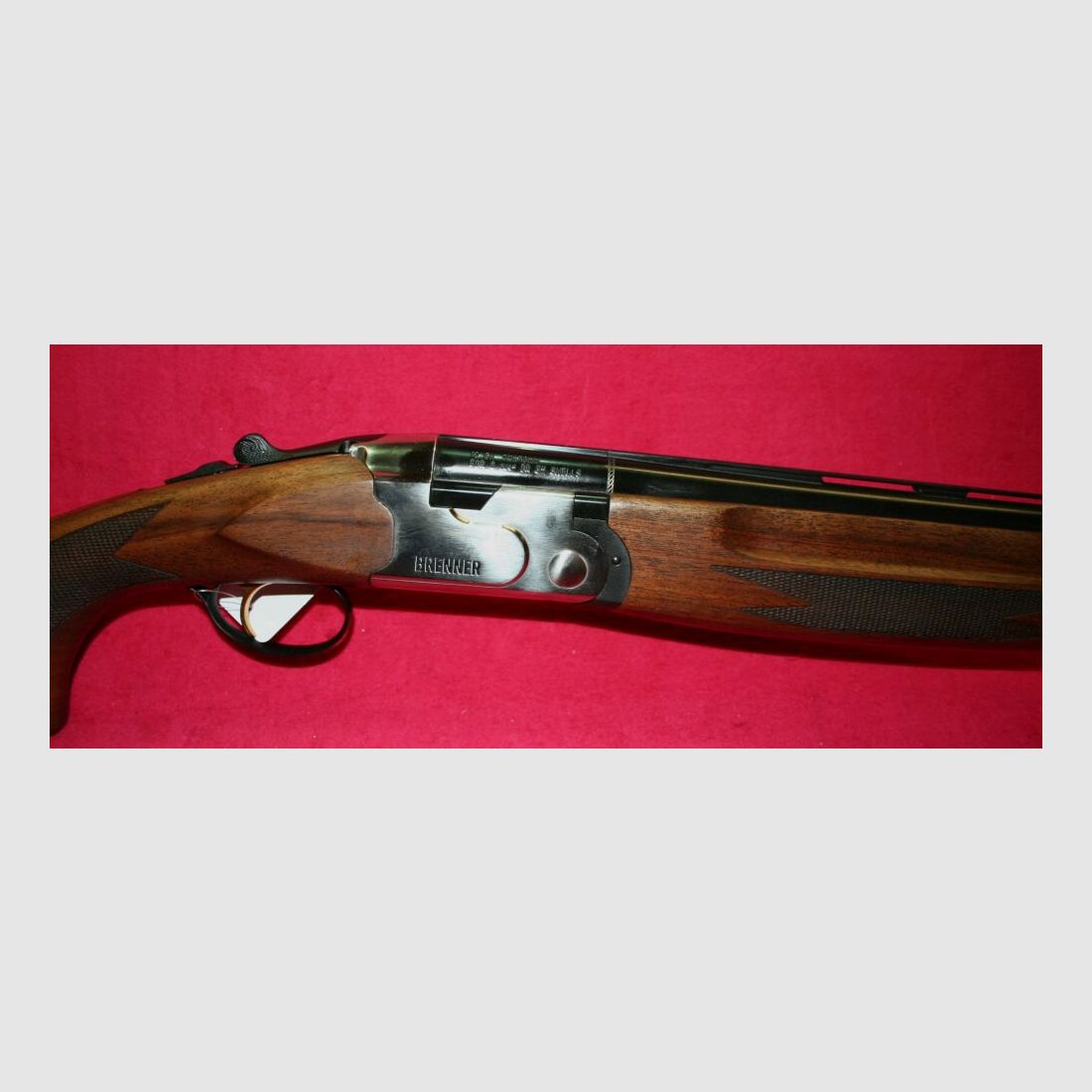 Brenner Bockdoppelflinte silver