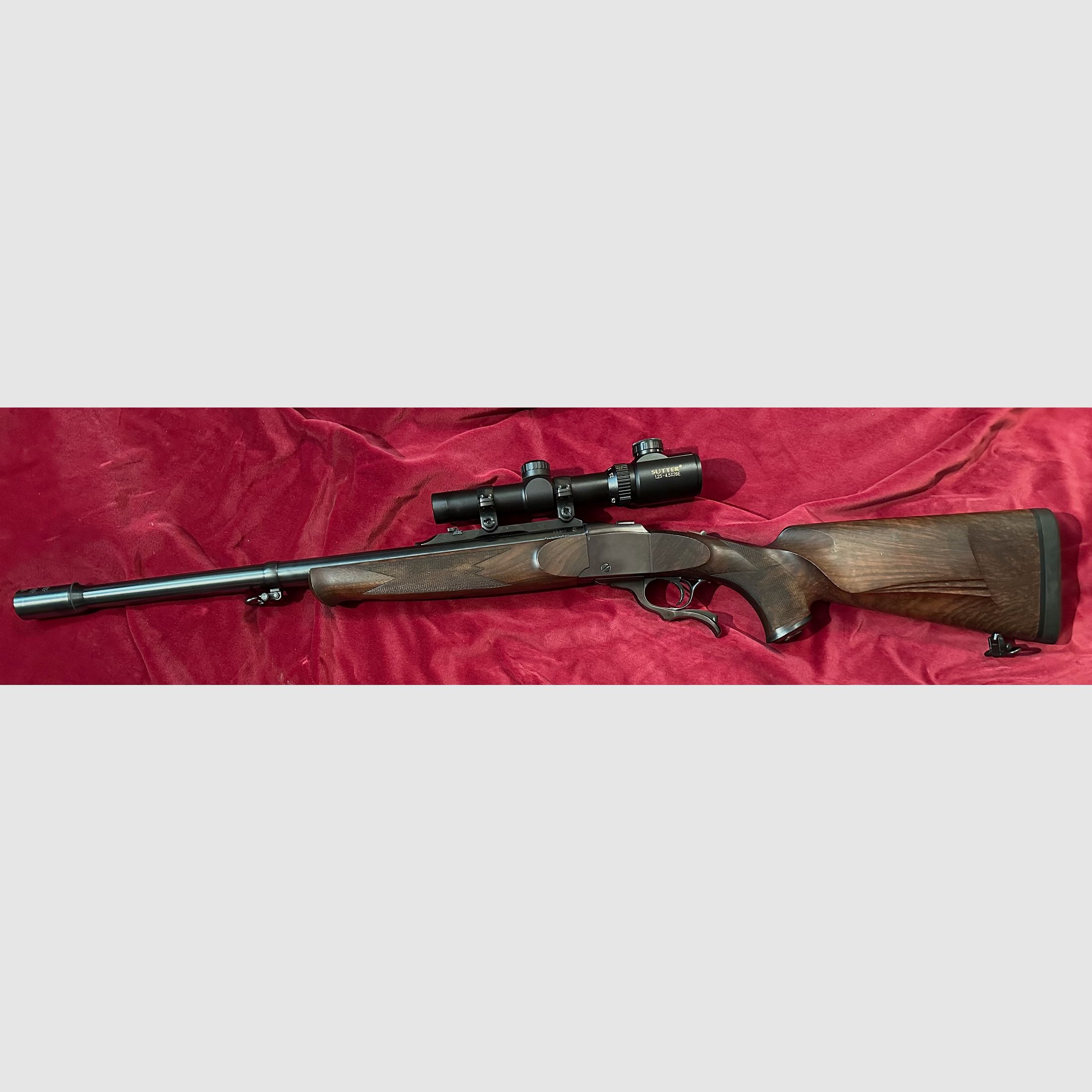 Großwildbüchse  Einzelstück schöne Ruger Nr 1. Kal. 458 Winmag