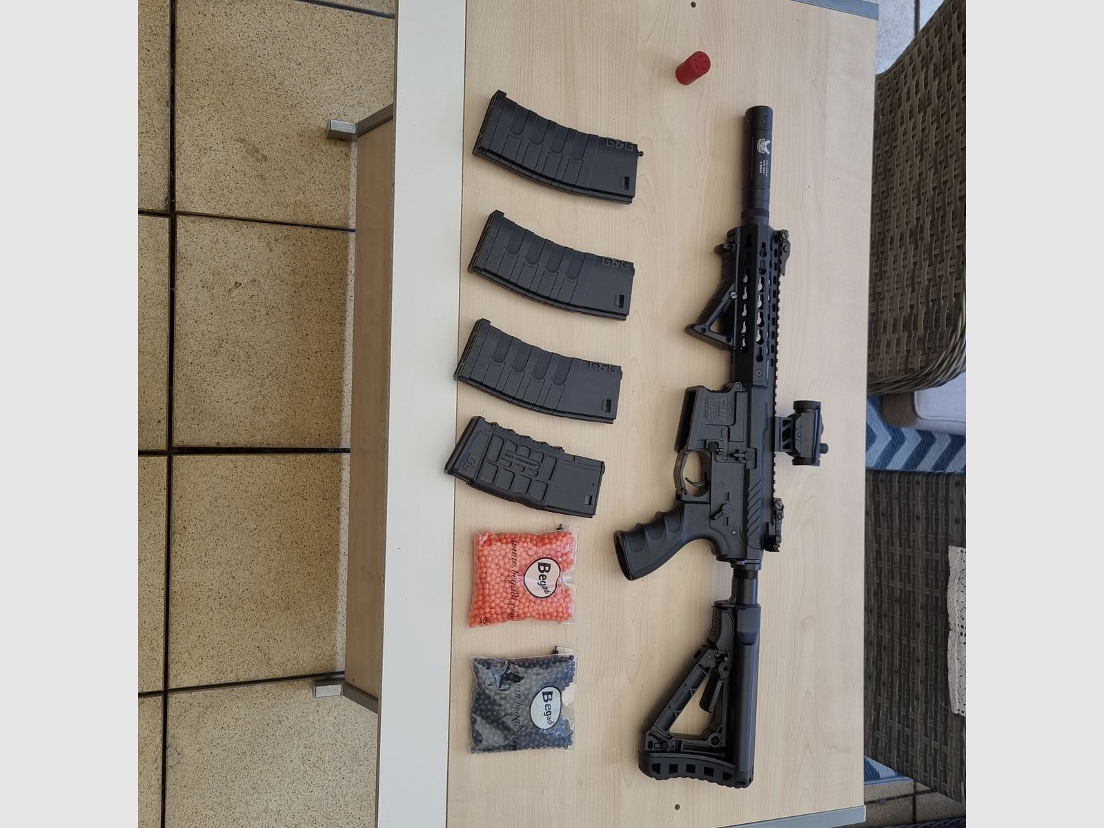 CM16 SRS Sturmgewehr mit Zubehör