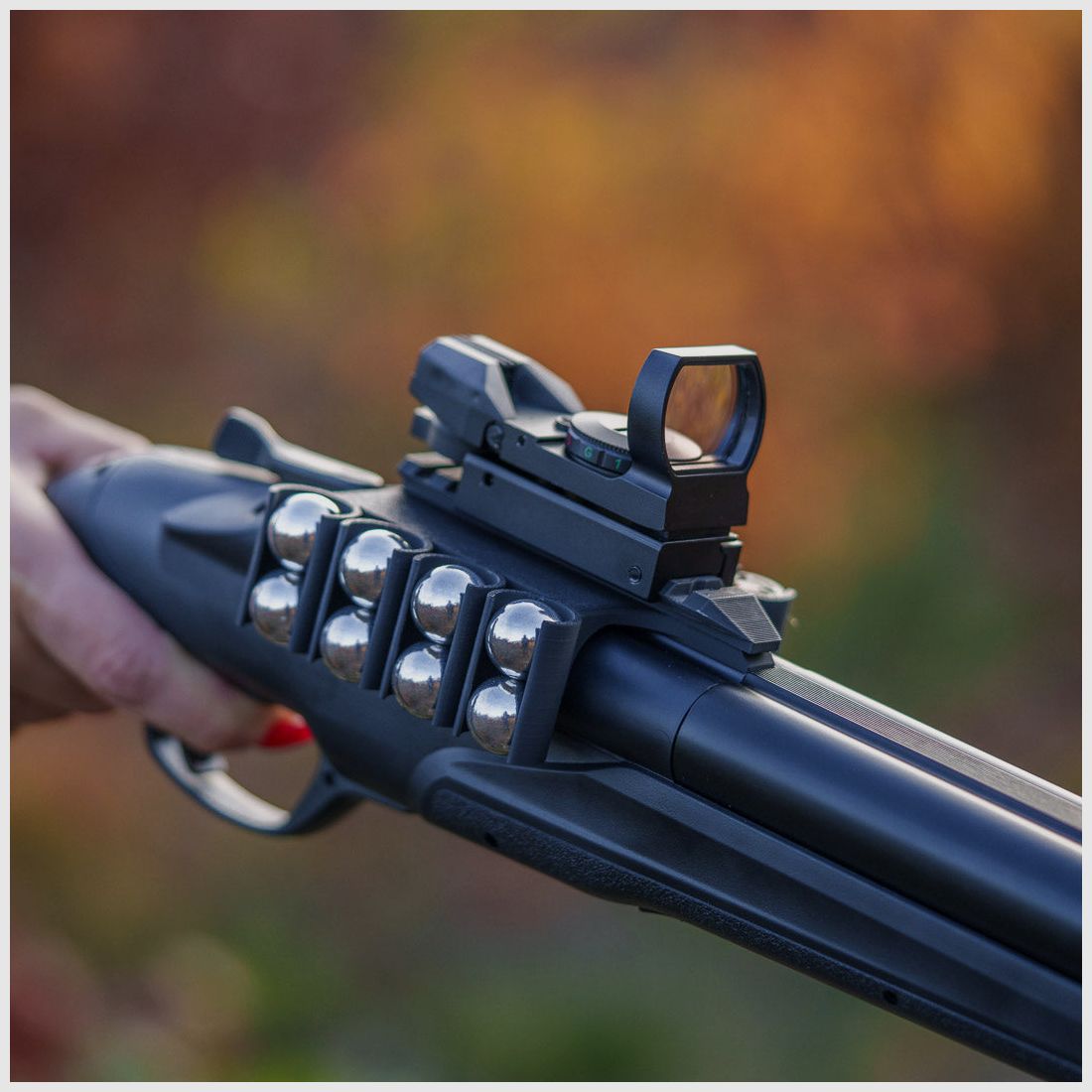 EXCLUSIEVE MUNITIEHOLDER | MUNITIONSHALTER | 16 BALLEN | UMAREX HDS68 | CAL.68