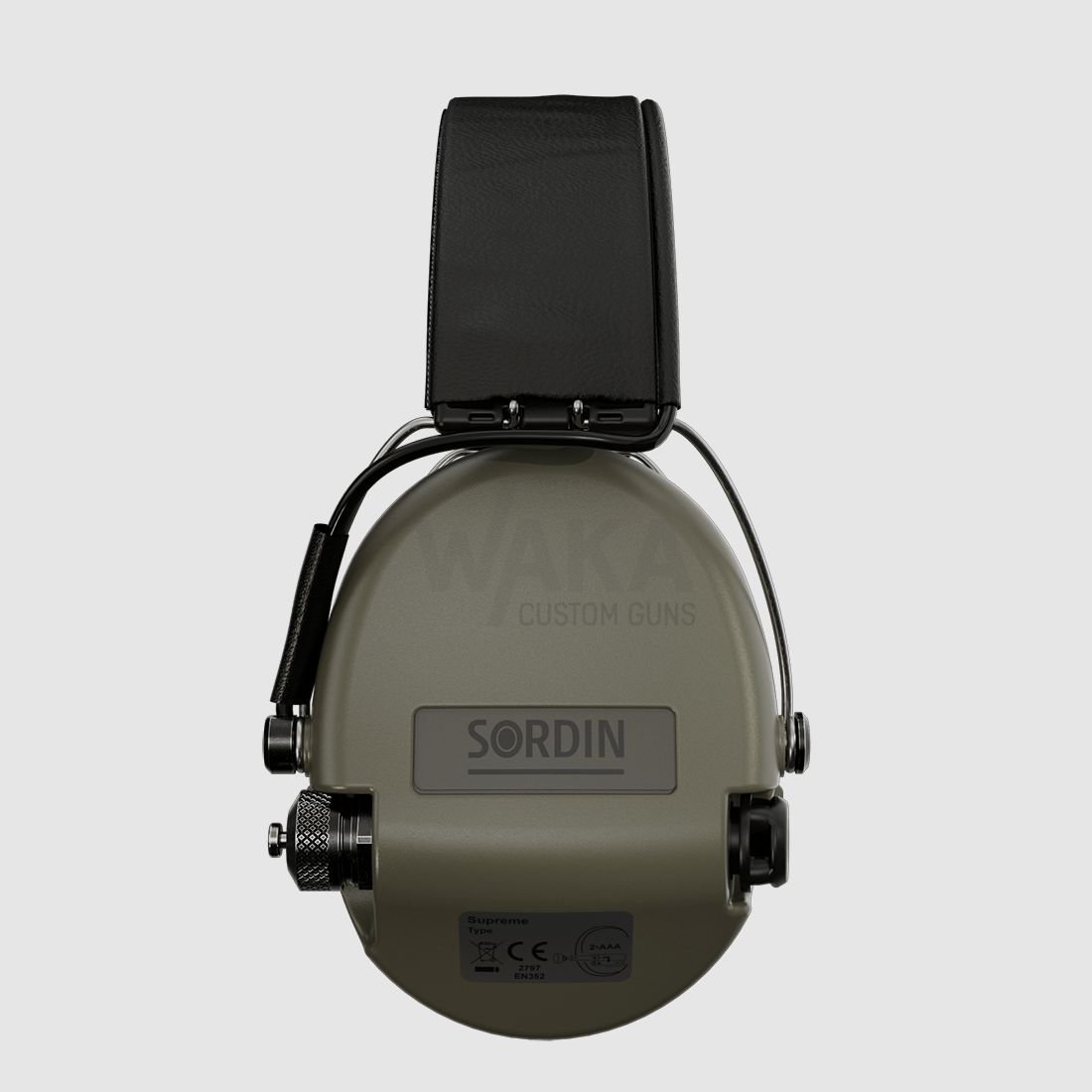 Sordin Supreme Pro verde/negro