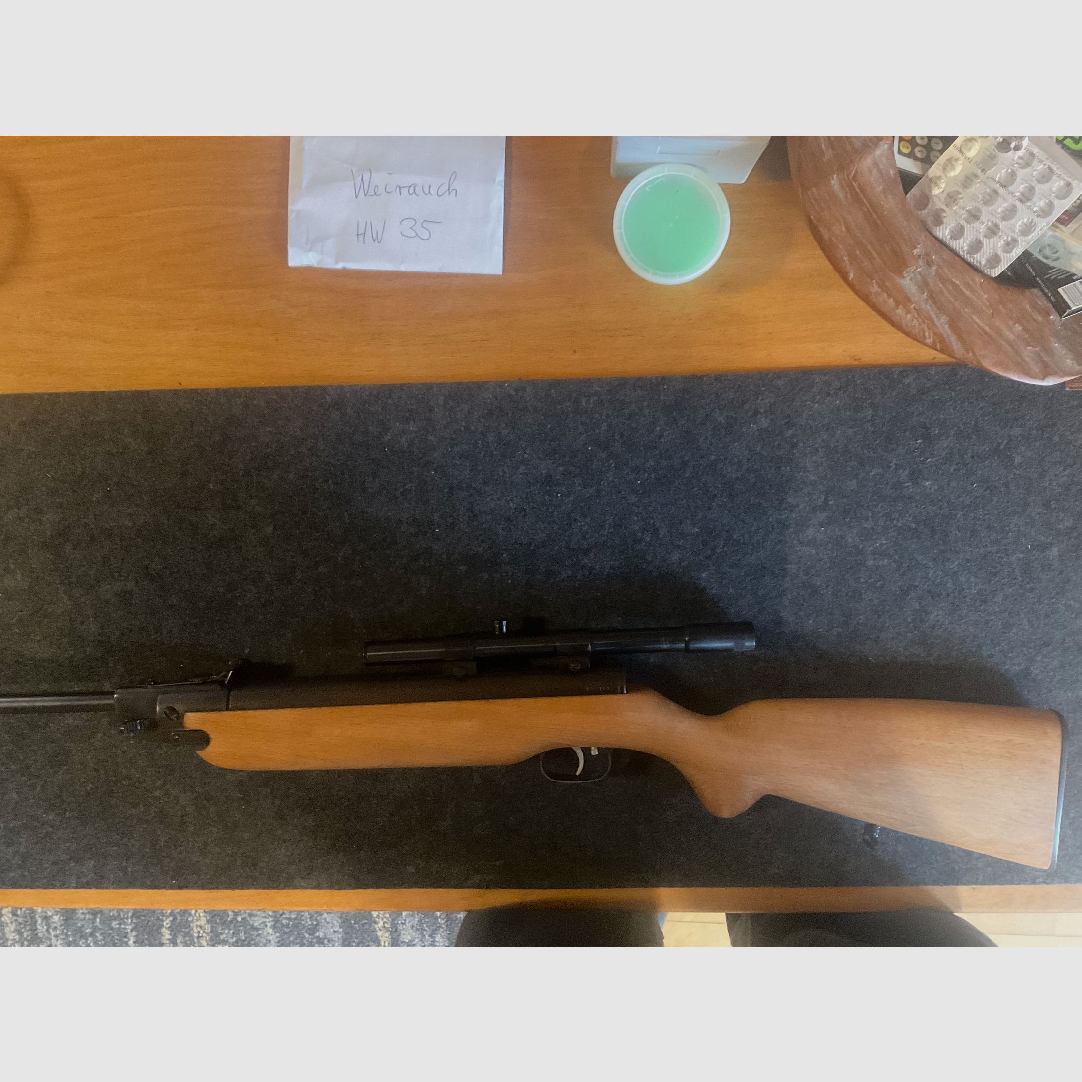 HW 35 ohne F Bj. 1963 mit Bestätigung von Weihrauch