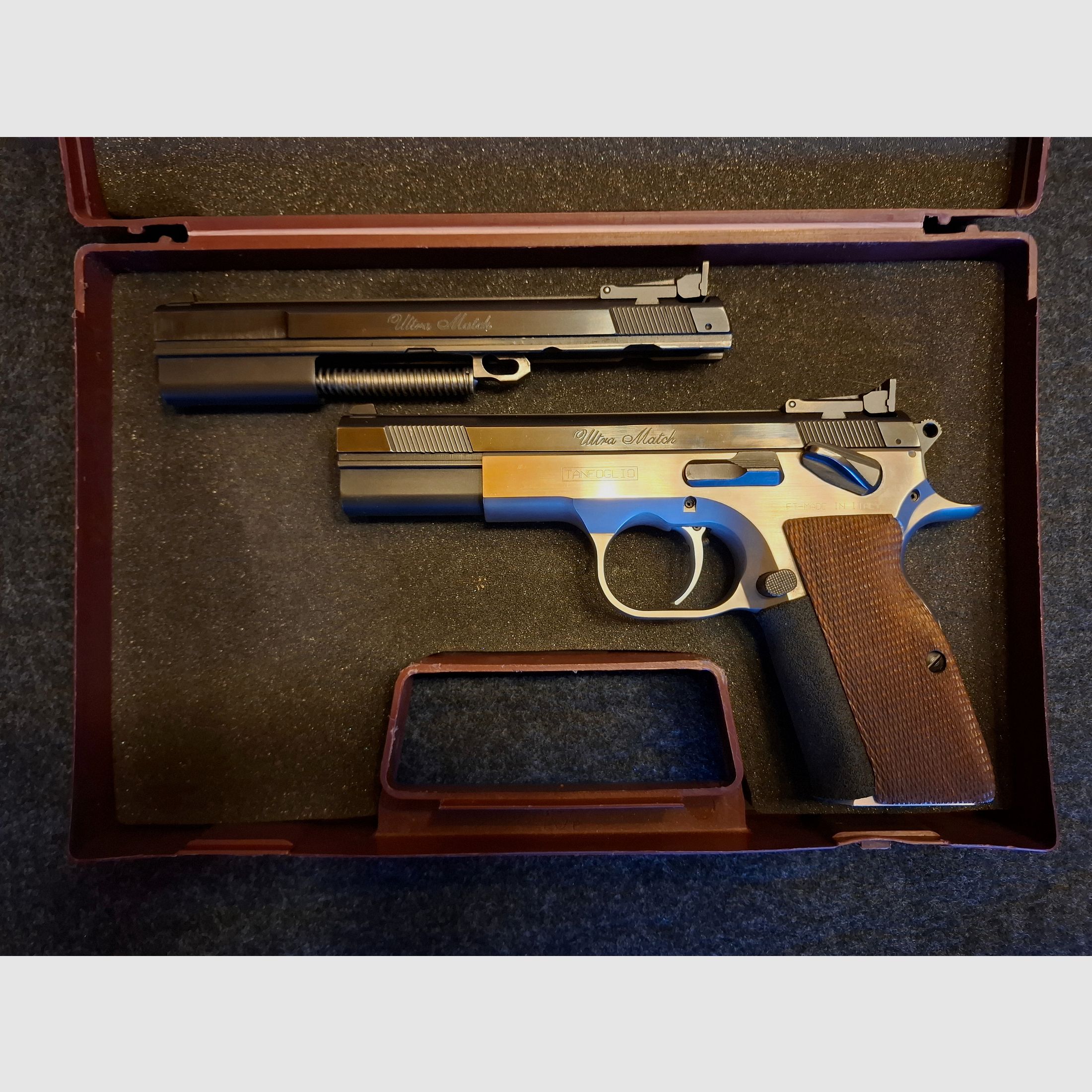 TANFOGLIO "Ultra Match Combo" - 45 ACP inkl. WS (9mm Luger)