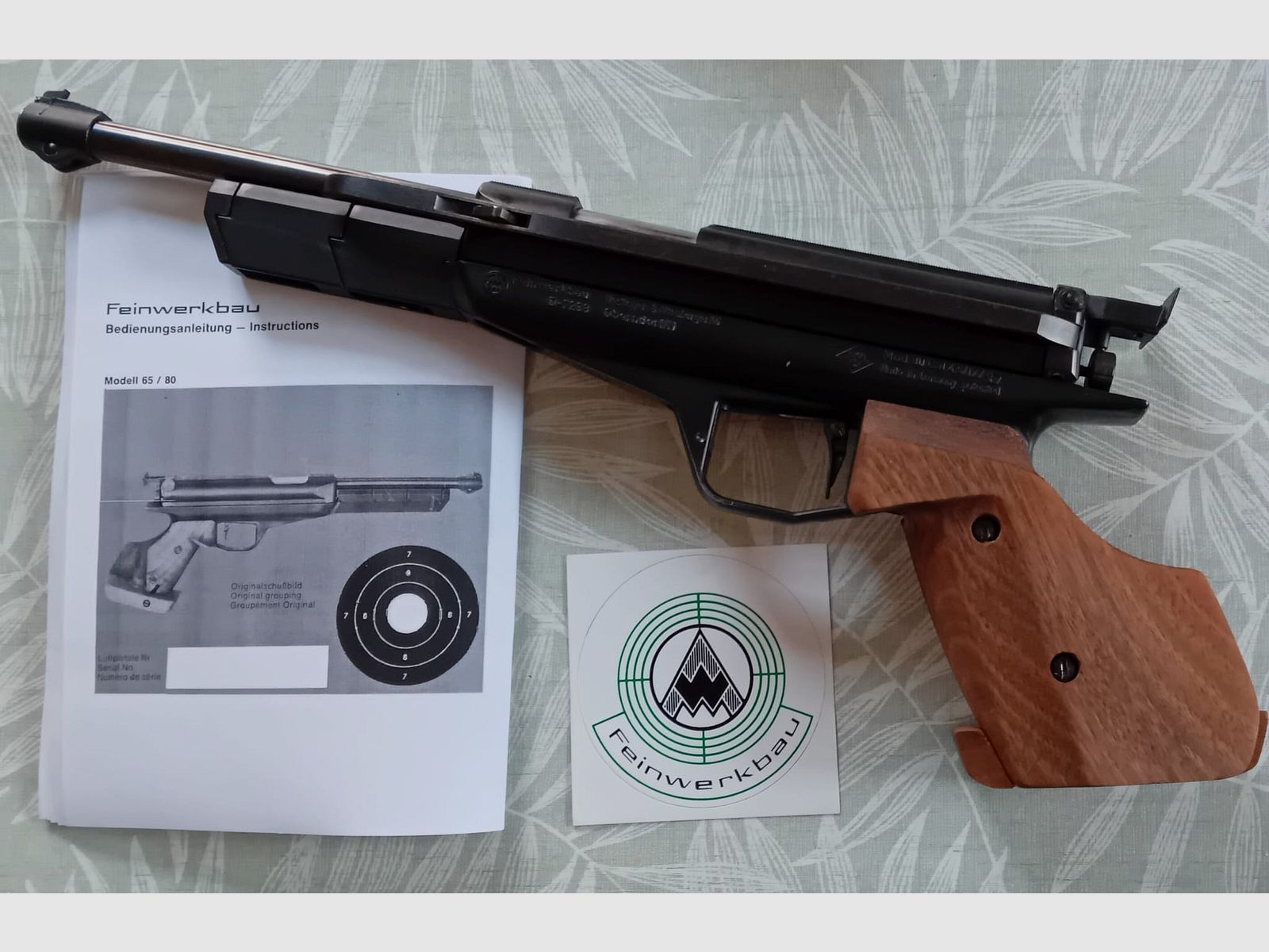 Luchtpistool Feinwerkbau 80 