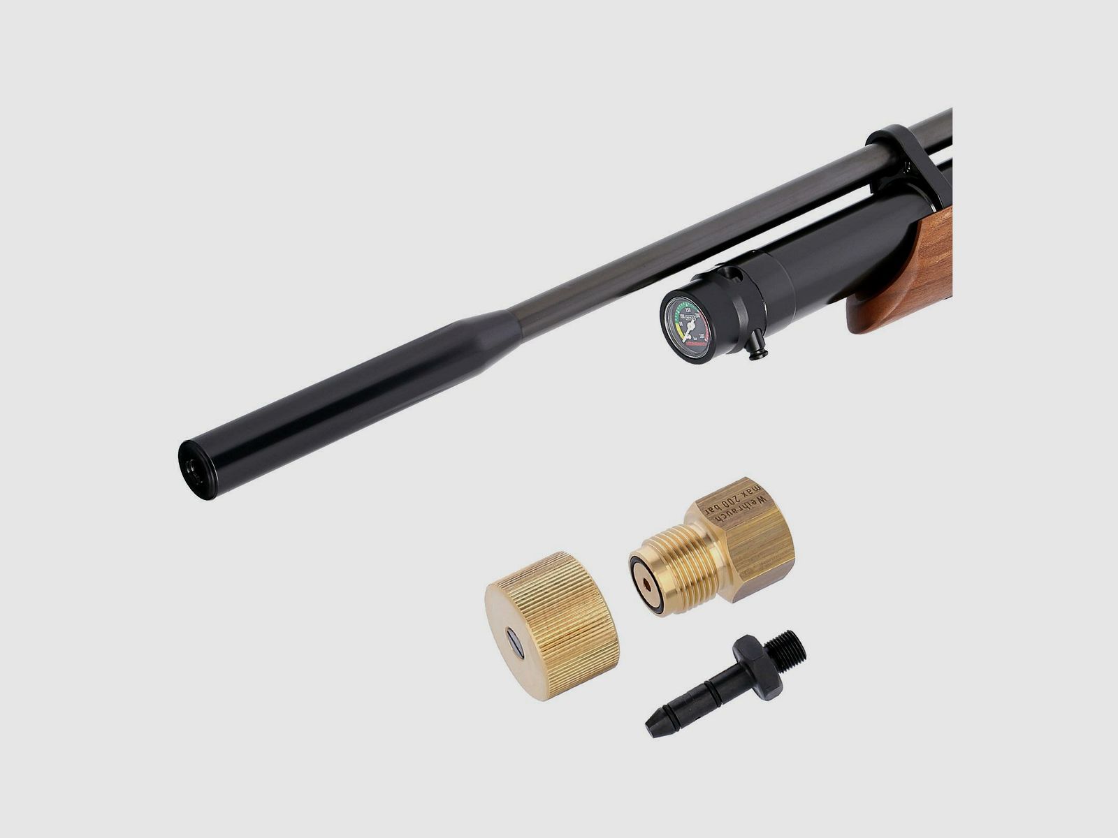 Weihrauch HW 100 T Pressluftgewehr mit langem Lauf 5,5 mm (P18)