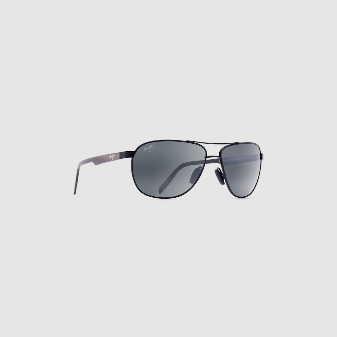 Maui Jim Castles Black Matte/Grey Sonnenbrille