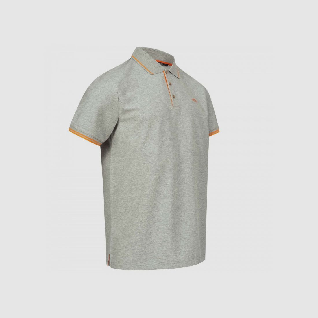 BLASER POLOSHIRT 22 HERREN GRAU MELANGE, Bild 2 von 5